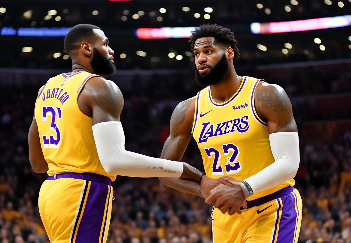 湖人双核组合詹姆斯与戴维斯连续三场30+，创历史级纪录